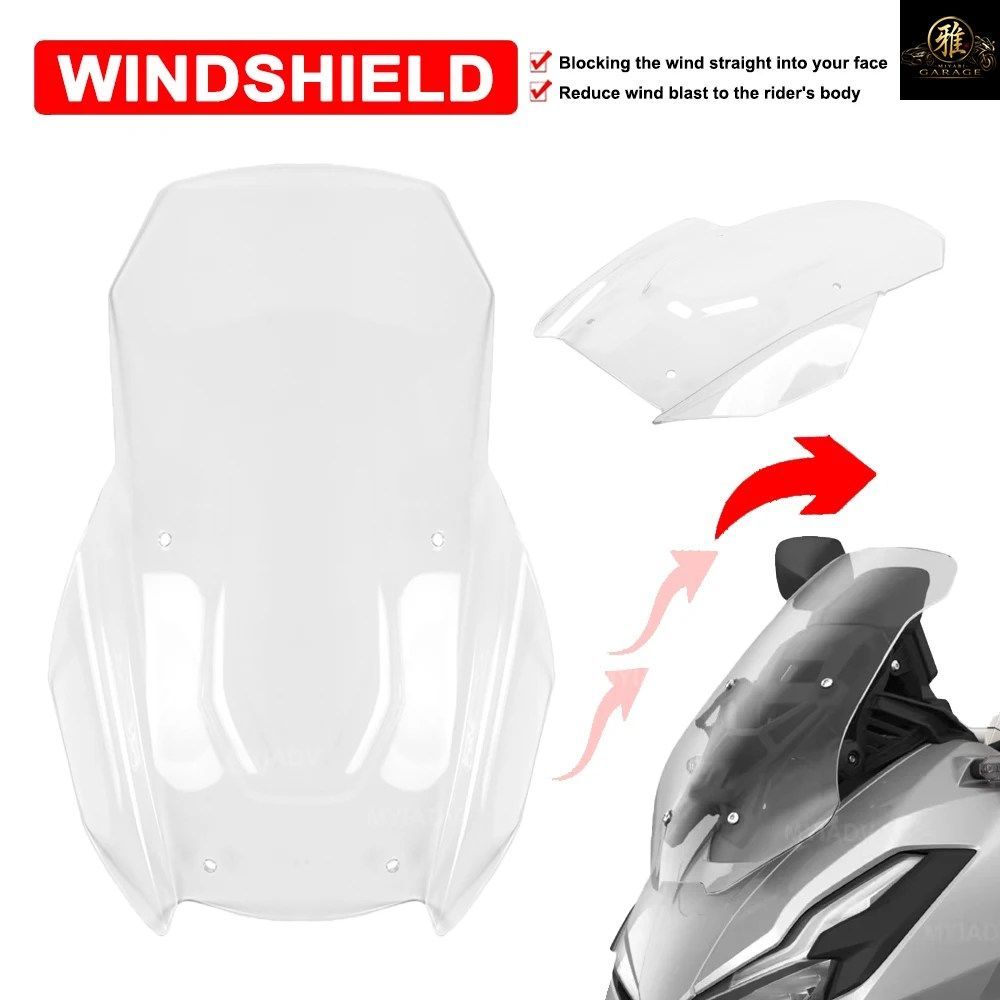 オートバイ用フロントウインドシールド ウインドスクリーン ホンダ ADV350 ADV350 ADV 350 2022-2024 ツーリング ウインドシールド スクリ