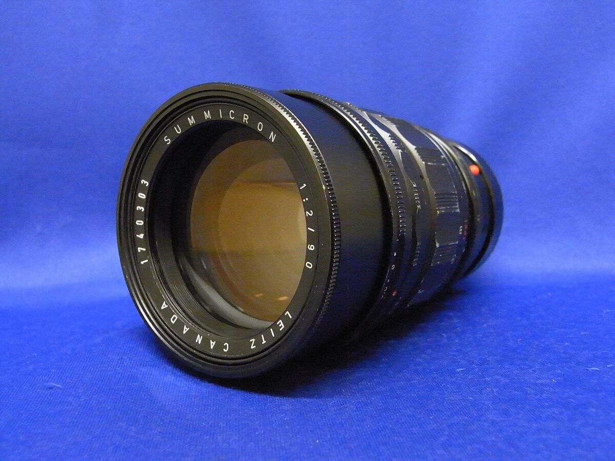 【中古】 【良品】 ライカ ズミクロン M 90mm F2 ブラックペイント(2代目)