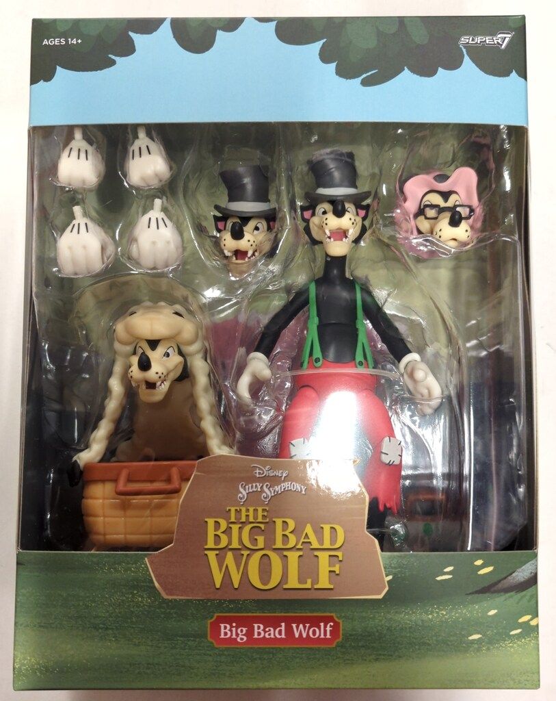 SUPER7 Disney SILLY SYMPHONY THE BIG BAD WOLF Big Bad Wolf