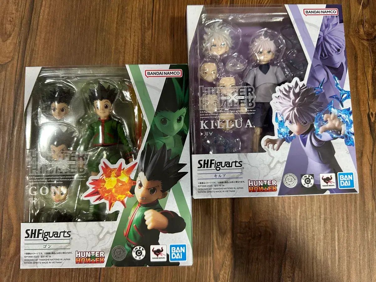 バンダイ HUNTER×HUNTER SHFiguarts ゴン&キルア セット