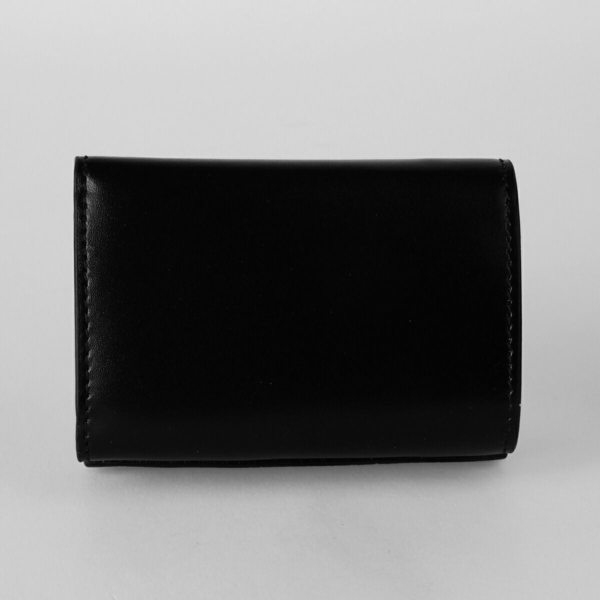 新品 バレンシアガ BALENCIAGA 3つ折り財布 スポーツロゴ ブラック