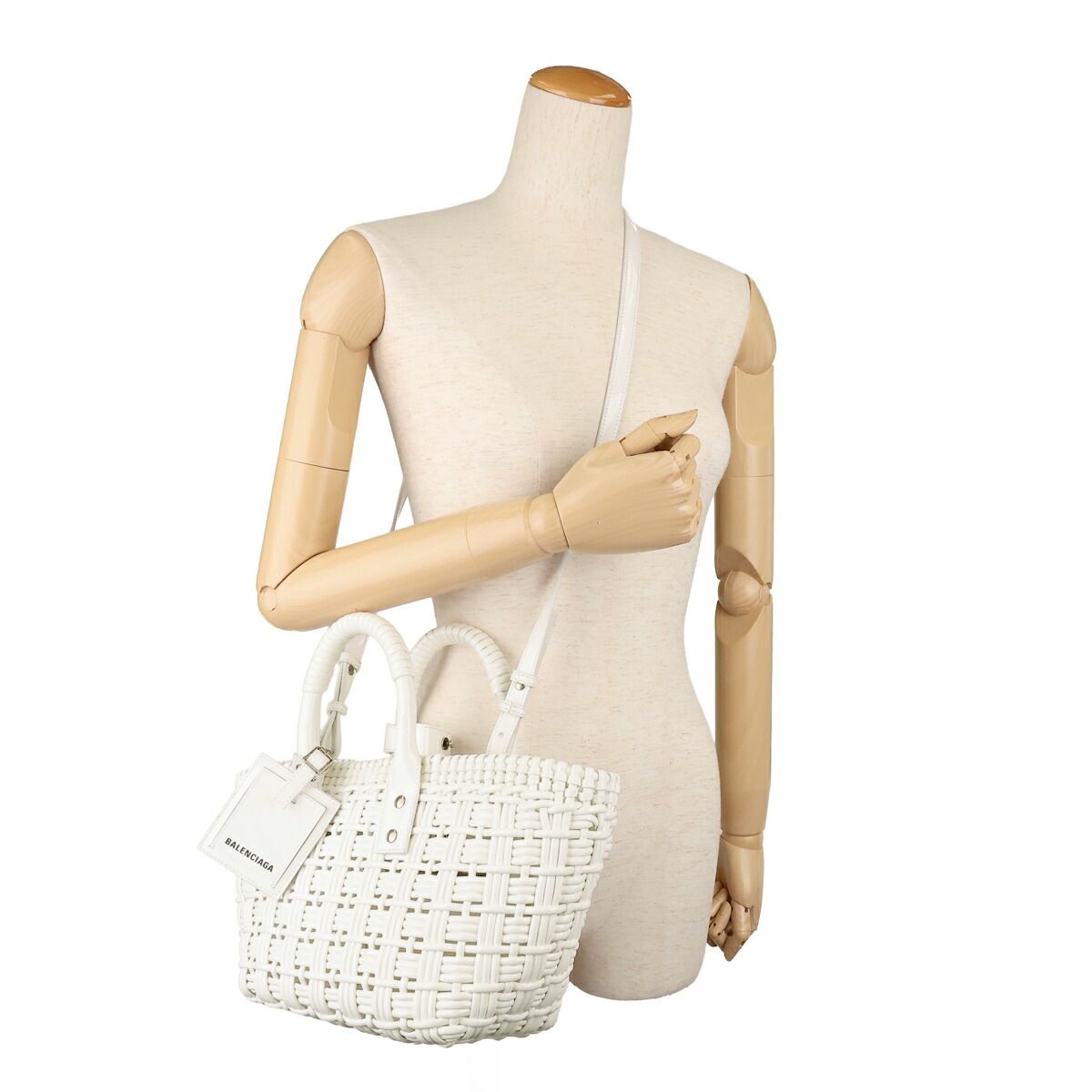 新品 バレンシアガ BALENCIAGA ショルダーバッグ ビストロ ホワイト