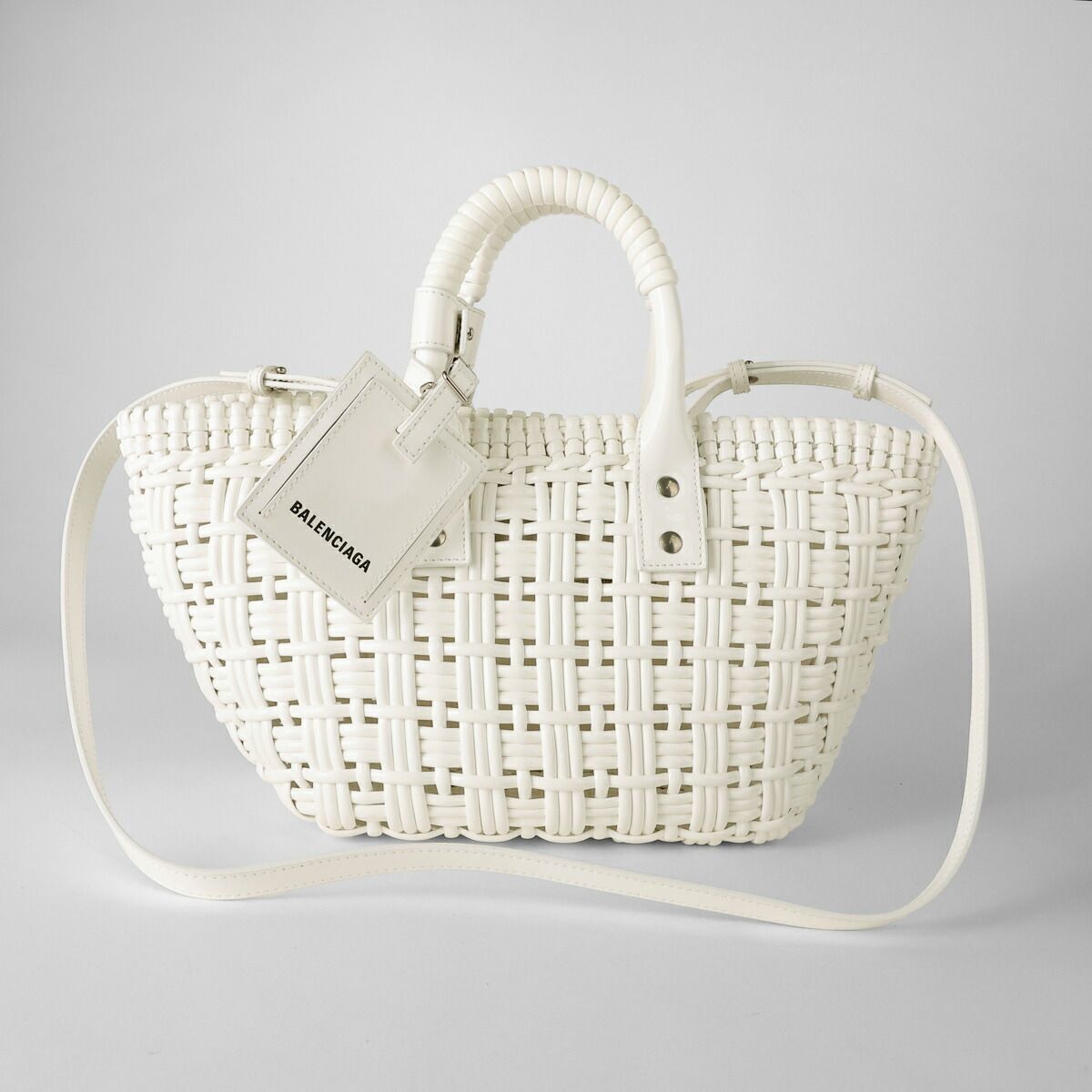 新品 バレンシアガ BALENCIAGA ショルダーバッグ ビストロ ホワイト