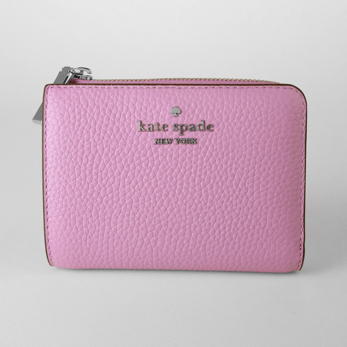新品 ケイトスペード kate spade 2つ折り財布 スモール L-ジップ ウォレット ウィステリア