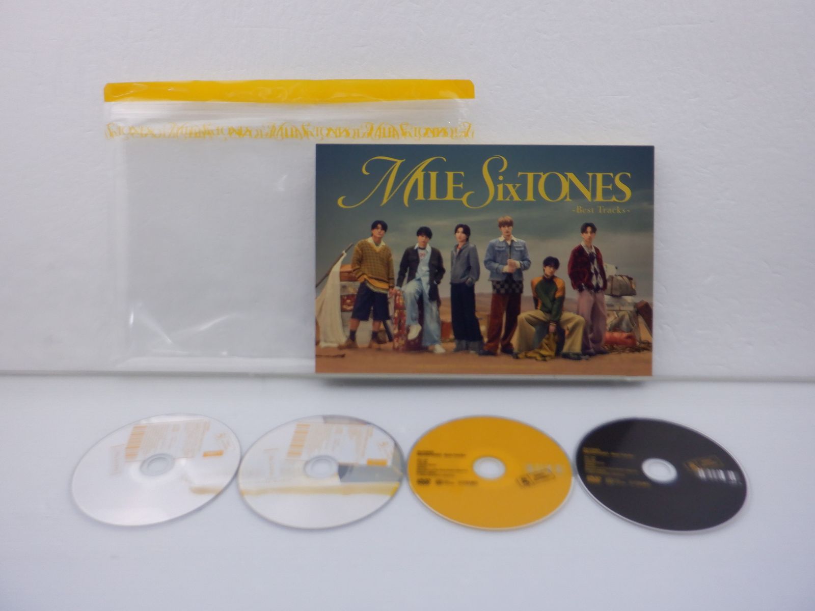 SixTONES CD MILESixTONES -Best Tracks- 初回盤B 2CD+2DVD - メルカリ