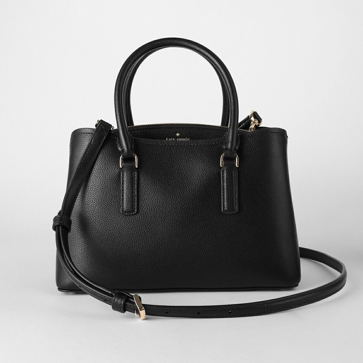 新品 ケイトスペード kate spade ショルダーバッグ ストリート スモール サッチェル ブラック
