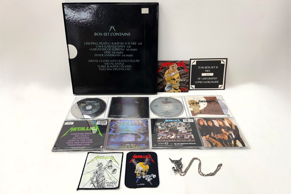5discs CD Metallica Limited Edition 5-cd Box-set (Numbered) NONE VERTIGO /00800