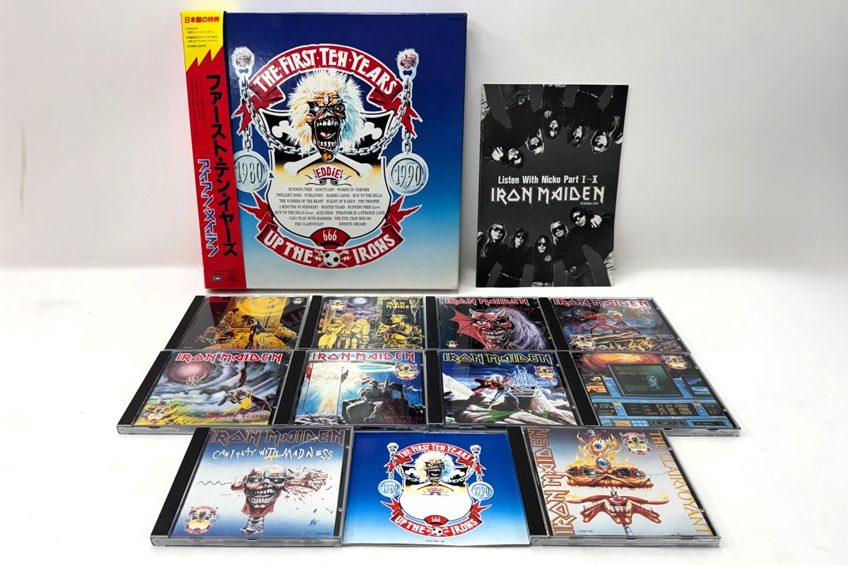 10discs CD Iron Maiden First Ten Years Up The Irons TOCP618190 EMI /01820