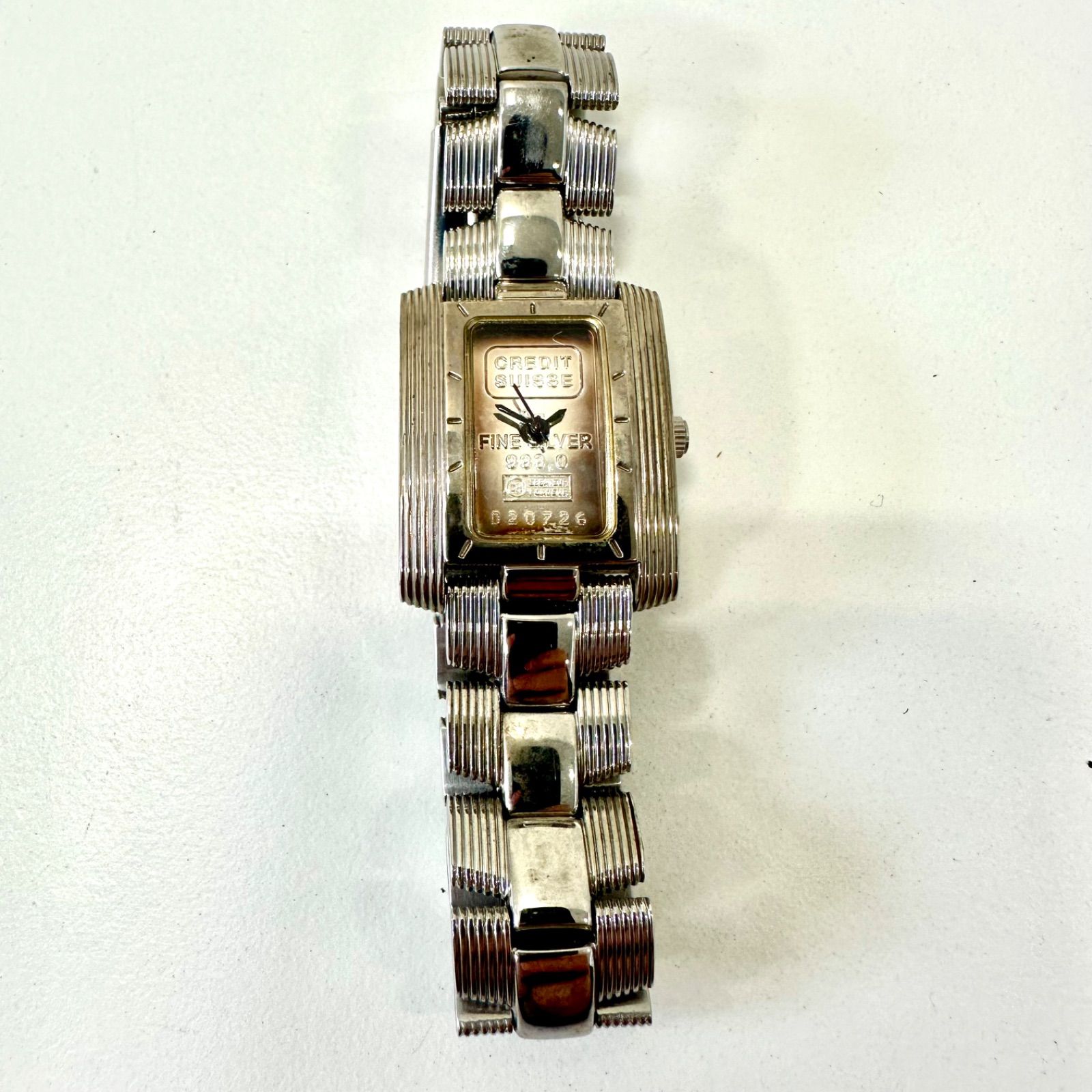 CREDIT 純銀 クレディスイス インゴット FINE SILVER 999.0インゴット 