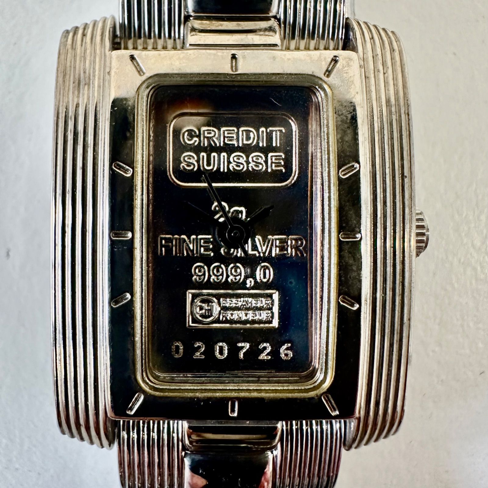 CREDIT 純銀 クレディスイス インゴット FINE SILVER 999.0インゴット 