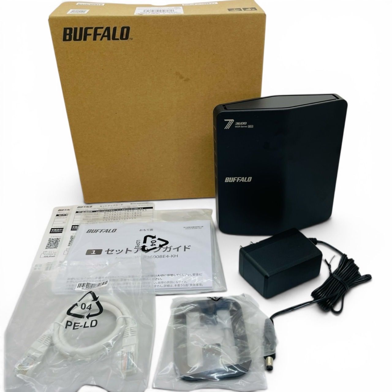 新品・未開封BUFFALO WSR-3600BE4-KH　wi-fi 7ルーター 動作確認済】BUFFALO Wi-Fiルーター WSR-3600BE4-KH - メルカリ