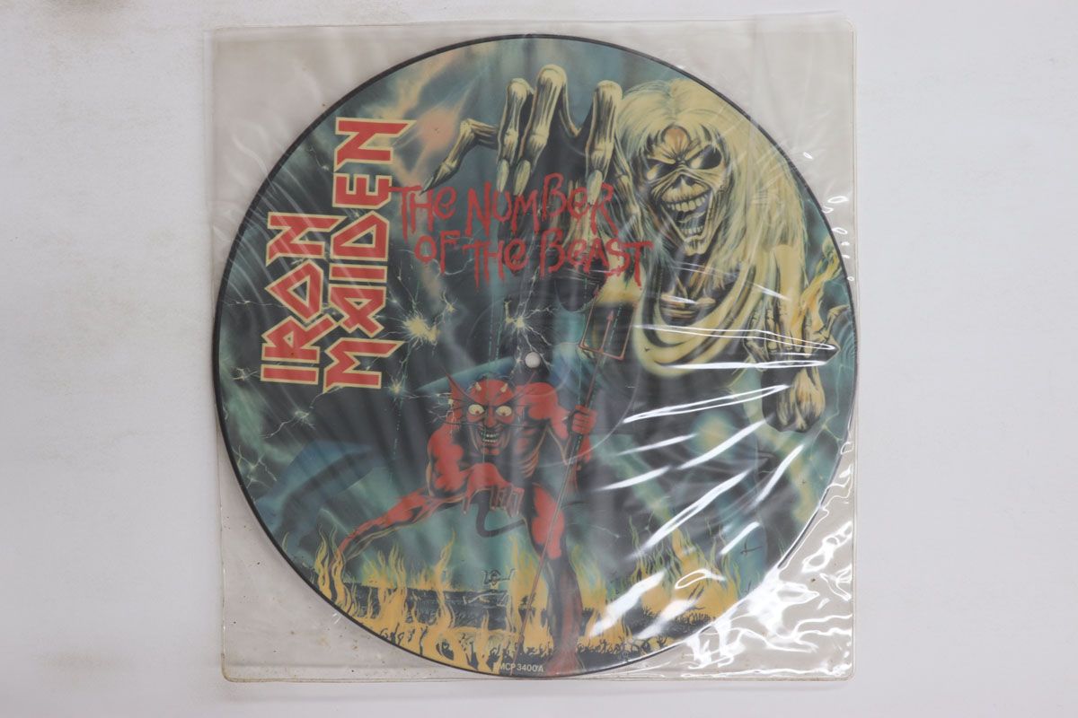 LP Iron Maiden Number Of The Beast EMCP3400 EMI /00260
