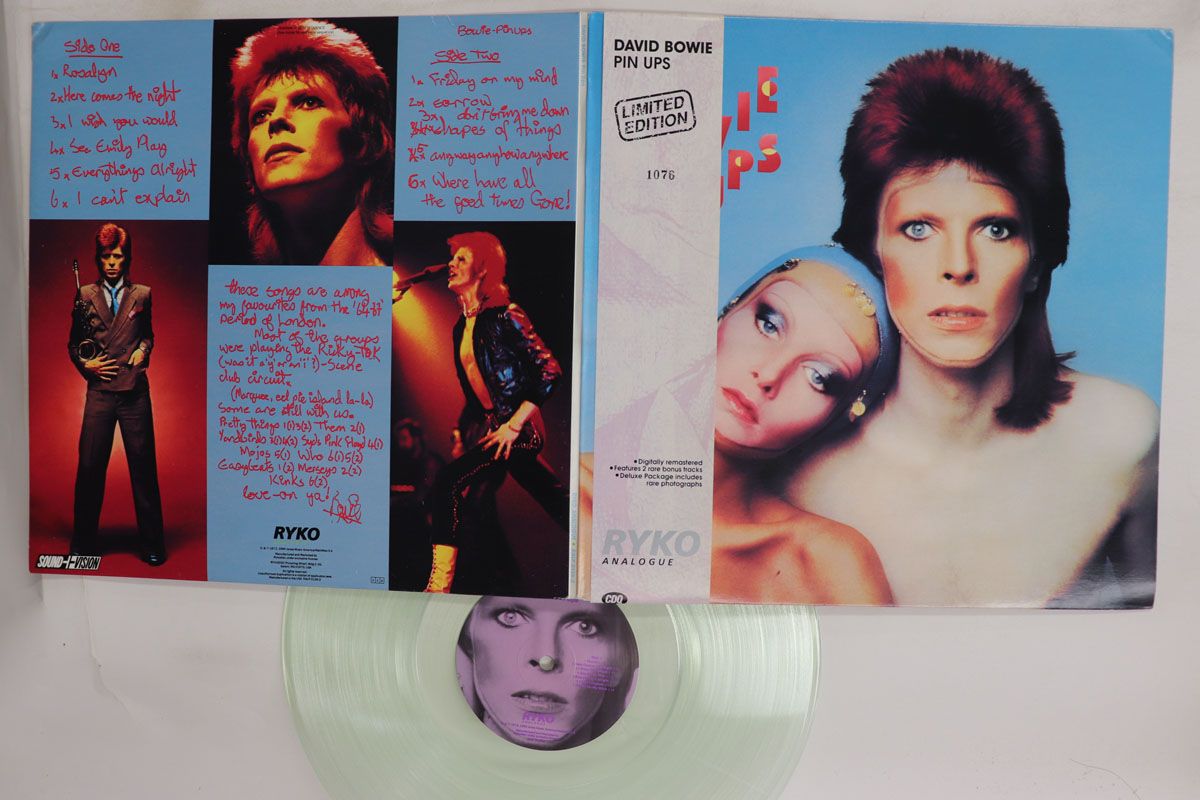 LP David Bowie Pinups RALP01362 RYKO ANALOGUE /00400