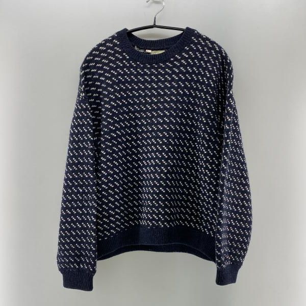 【中古】60s L.L.Bean アイバーンアイニット サイズL　エルエルビーン[24]