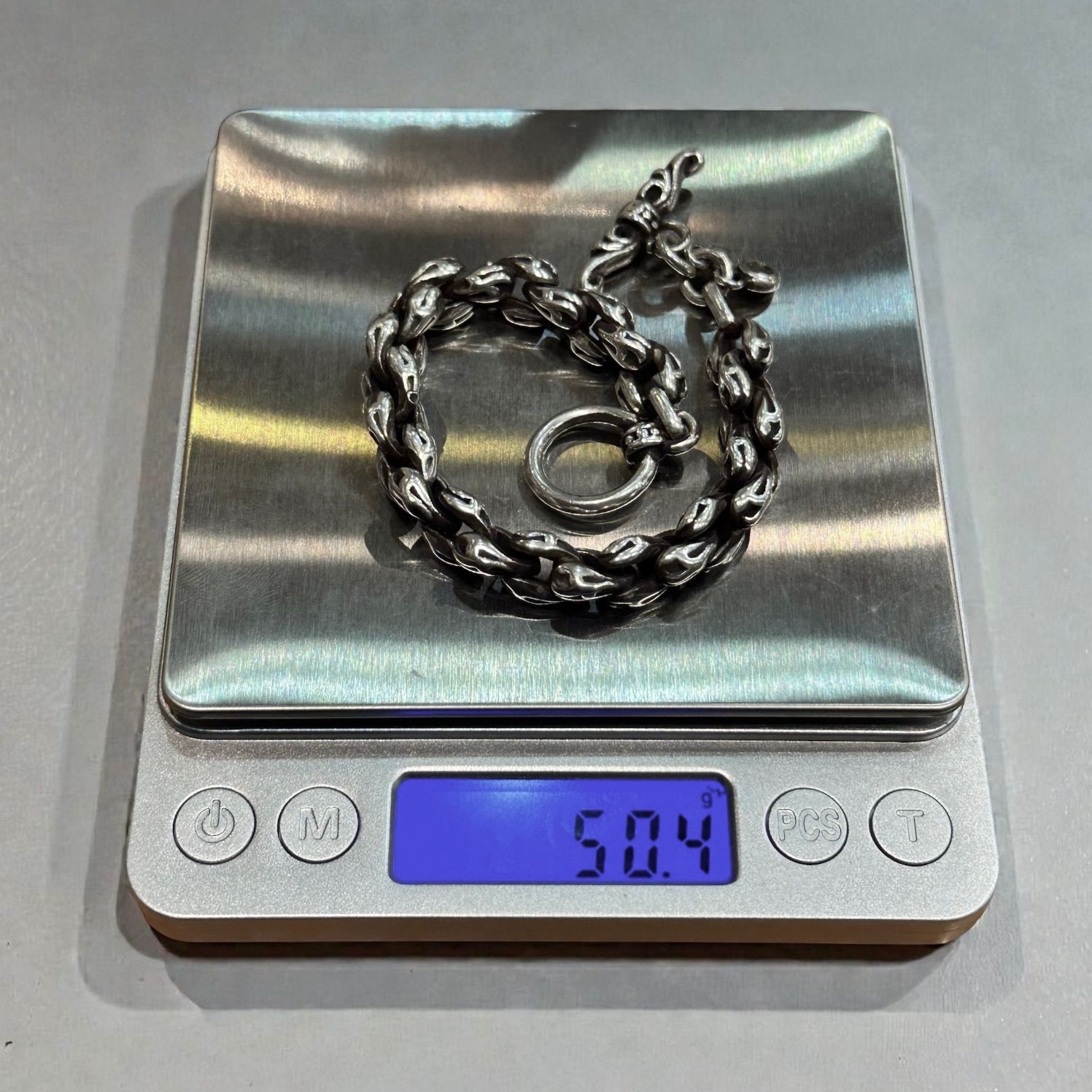 アクアフォーティス アクアシルバー FB-003F 20cm 幅9mm アラベスク