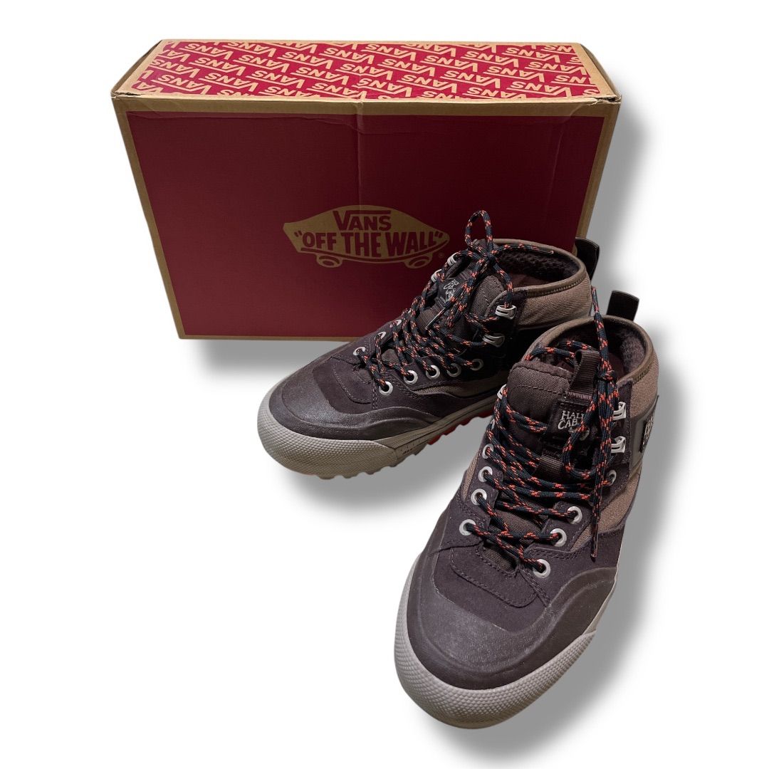 Good Condition VANS VANS HALFCAB GORE-TEX MTE BITTER CHOCOLATE HALF CAB GORE-TEX SNEAKER WITH BOX MEN'S SIZE 26cm BROWN GOGO USED CLOTHING Kuki Warehouse 56 No.K2079Y