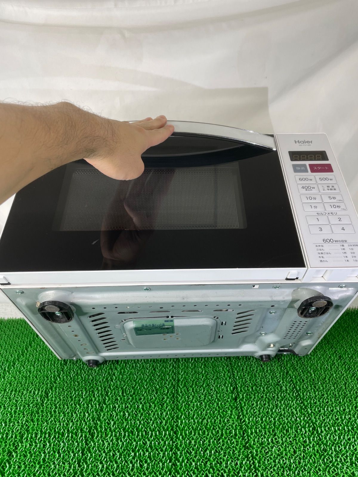Haier ハイアール 電子レンジ JM-FH18D ホワイト 2016年製 - メルカリ