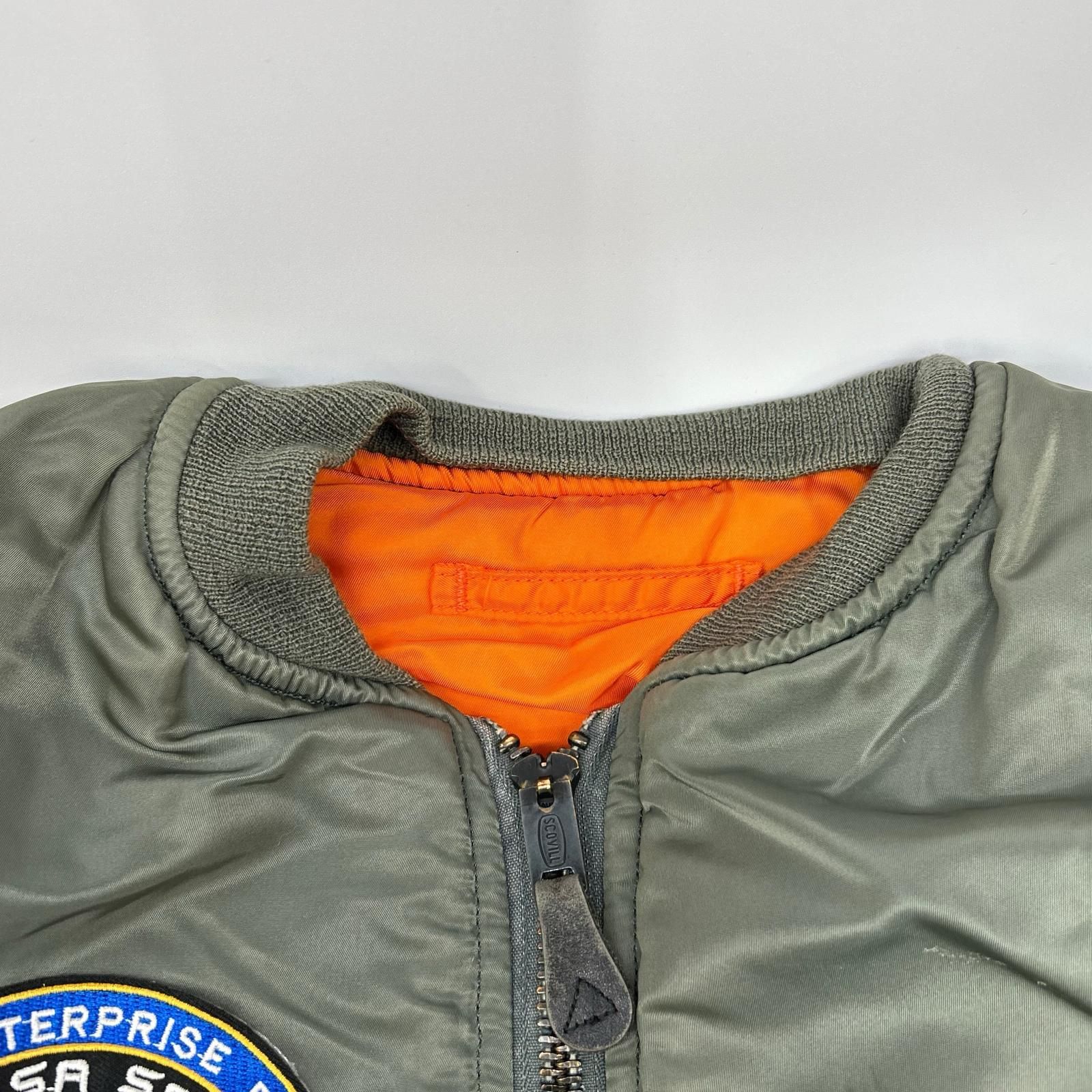 ALPHA INDUSTRIES アルファインダストリーズ カーキ MA-1 1968年復刻