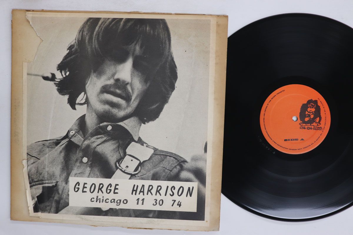 LP George Harrison Chicago 11 30 74 1044 Contra Band Music /00260