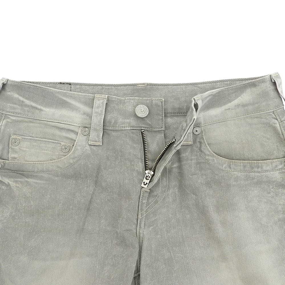新品TRUE RELIGION Geno グレー 新品タグ付き TRUE RELIGION トゥルーレリジョン 美品 GENO デニムパンツ ボトムス