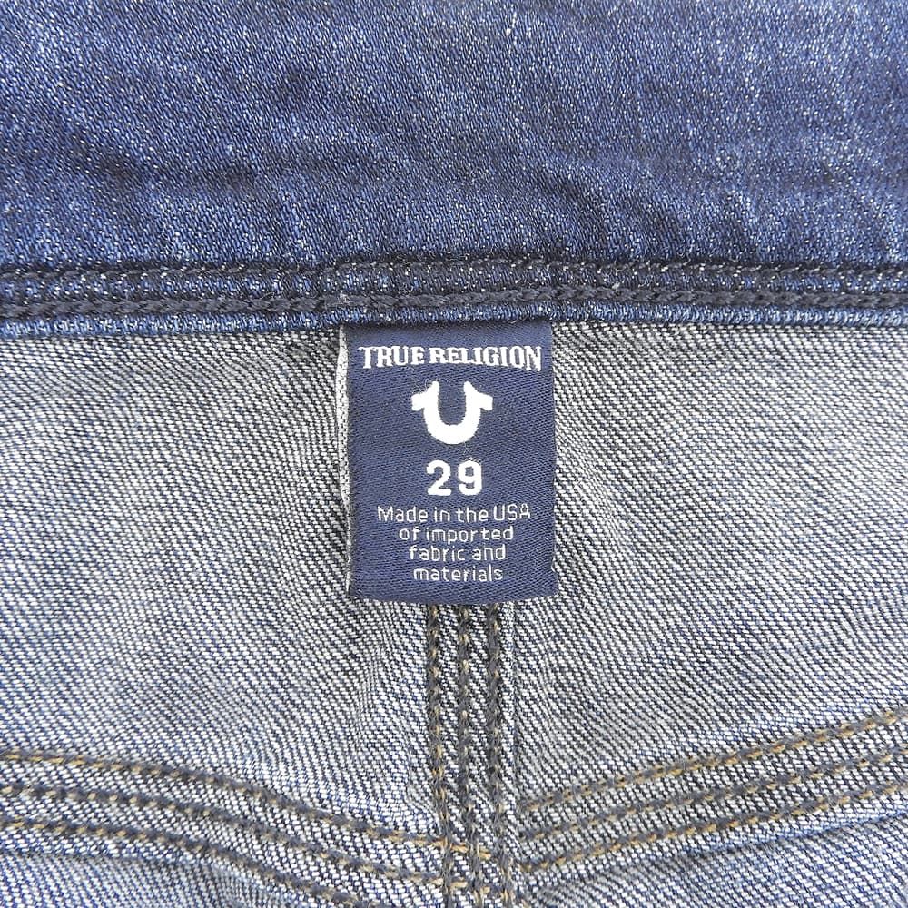 TRUE RELIGION トゥルーレリジョン 美品 GENO ダメージデニムパンツ