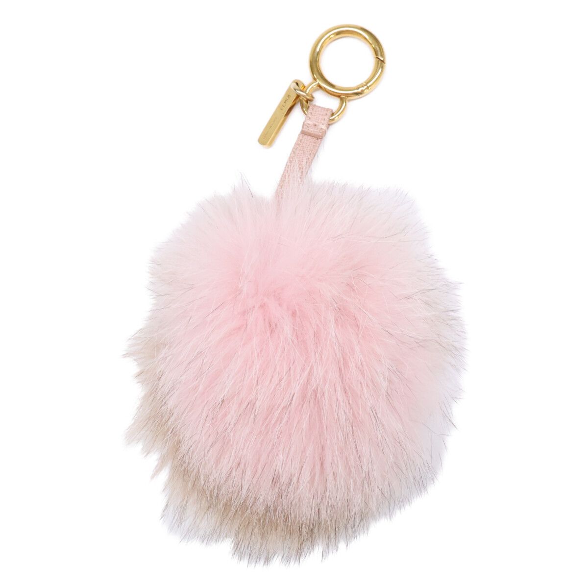 FENDI フェンディ ポンポンファー バッグチャーム - メルカリ