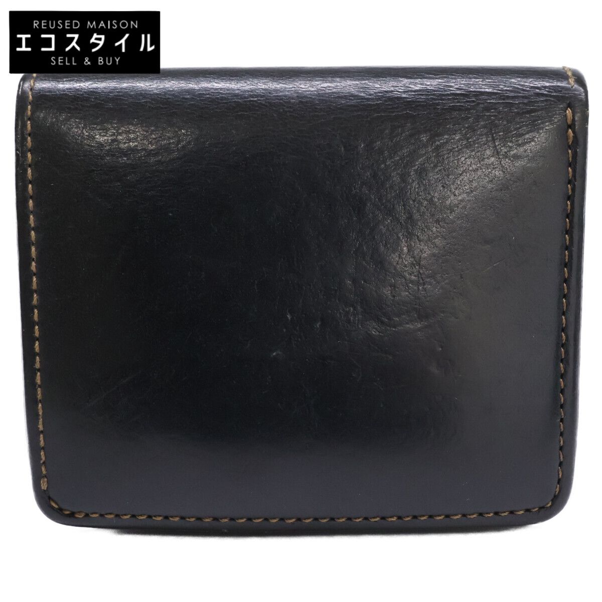 WILDSWANS　ワイルドスワンズ　王冠ロゴ KF-003 Walkers ミネルバリスシオ/サドルプルアップ 二つ折りコンパクトウォレット