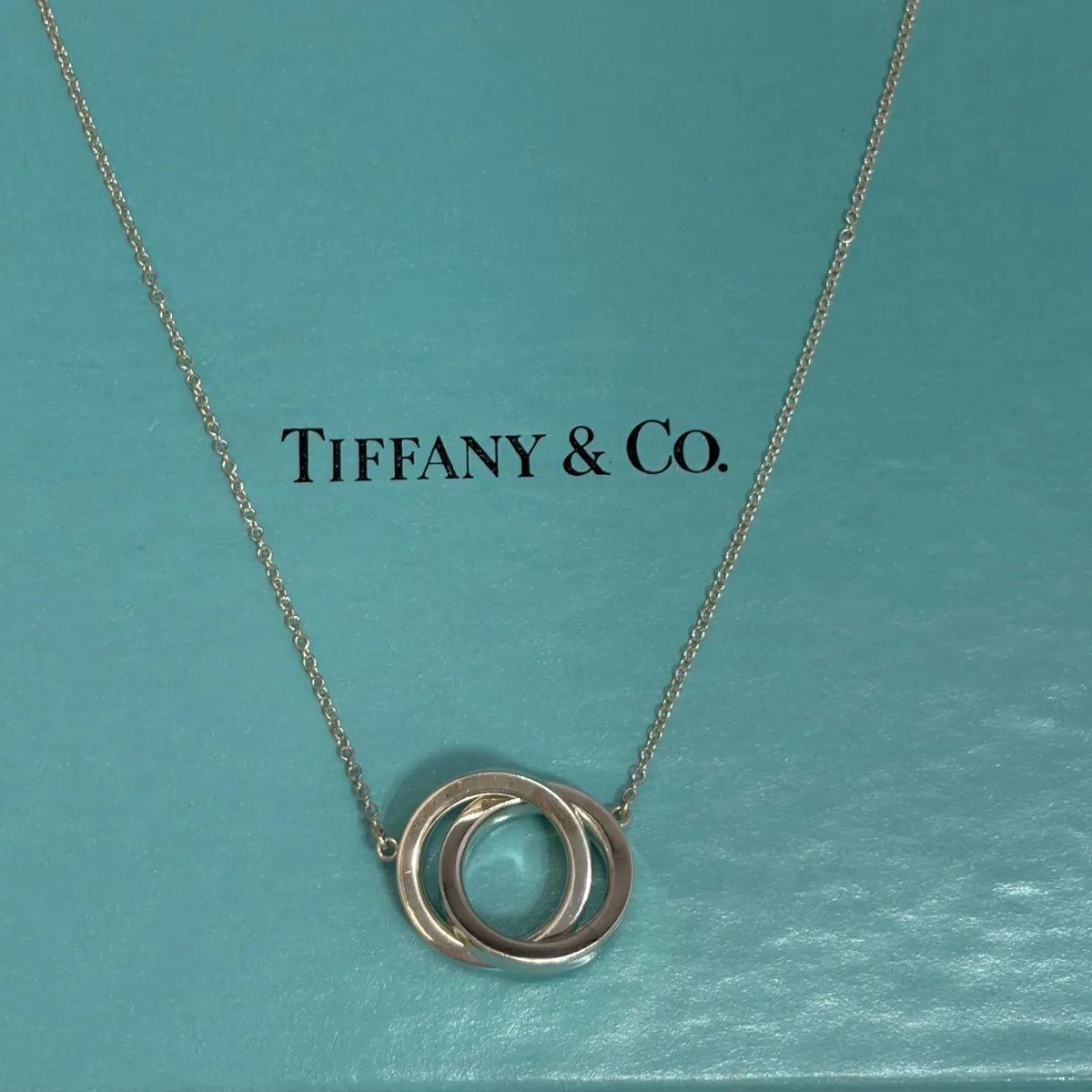 TIFFANY＆Co. ティファニー インターロッキングネックレス 925