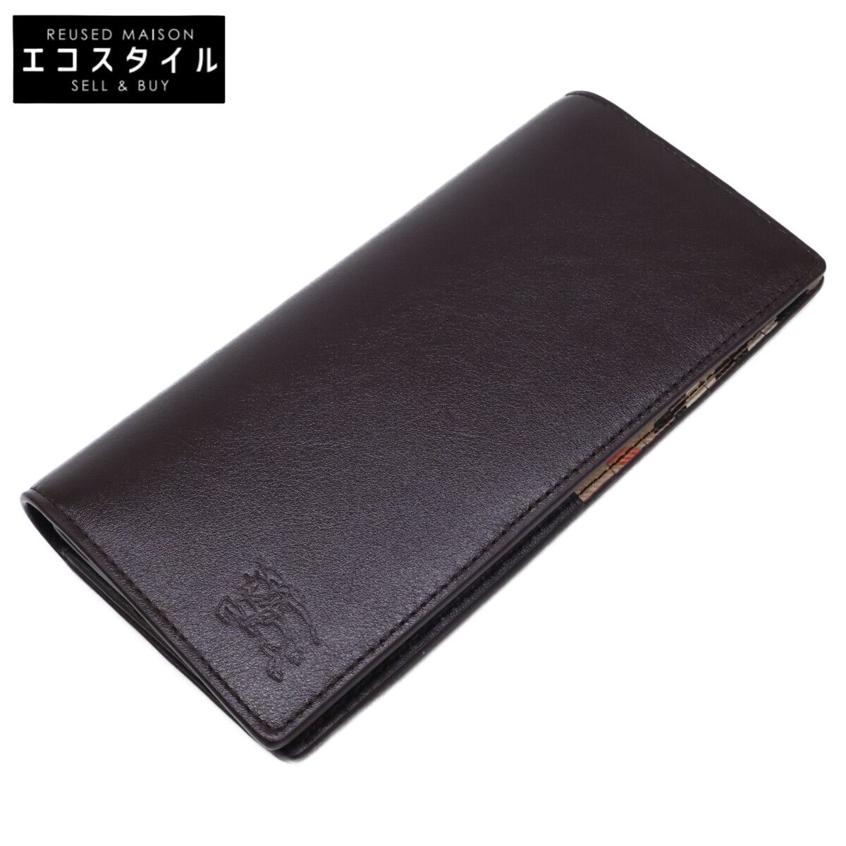 BURBERRY　バーバリー　【美品】8123543 レザー 長財布