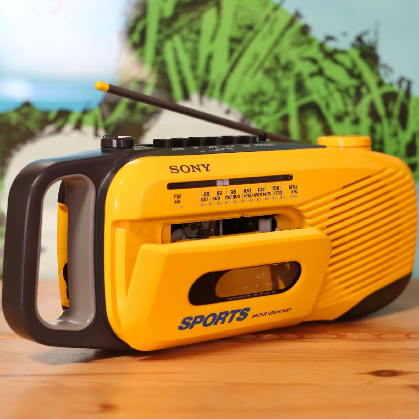 可動品 sony Sportsラジカセ CFM-101 SONY SPORTS CFM-101 整備済 動作品 - メルカリ