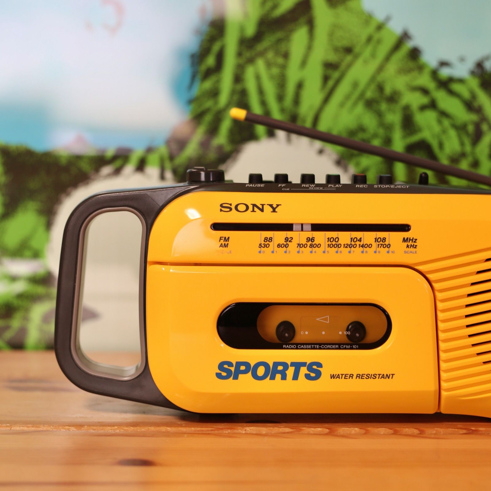 可動品 sony Sportsラジカセ CFM-101 SONY SPORTS CFM-101 整備済 動作品 - メルカリ