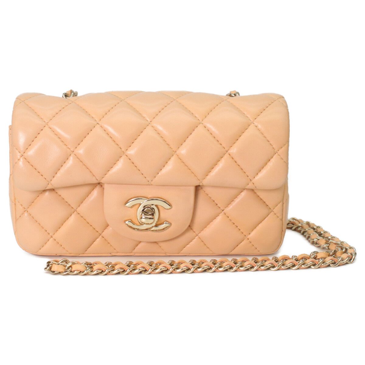 CHANEL シャネル A65050 アプリコットベージュ ミニマトラッセ17 