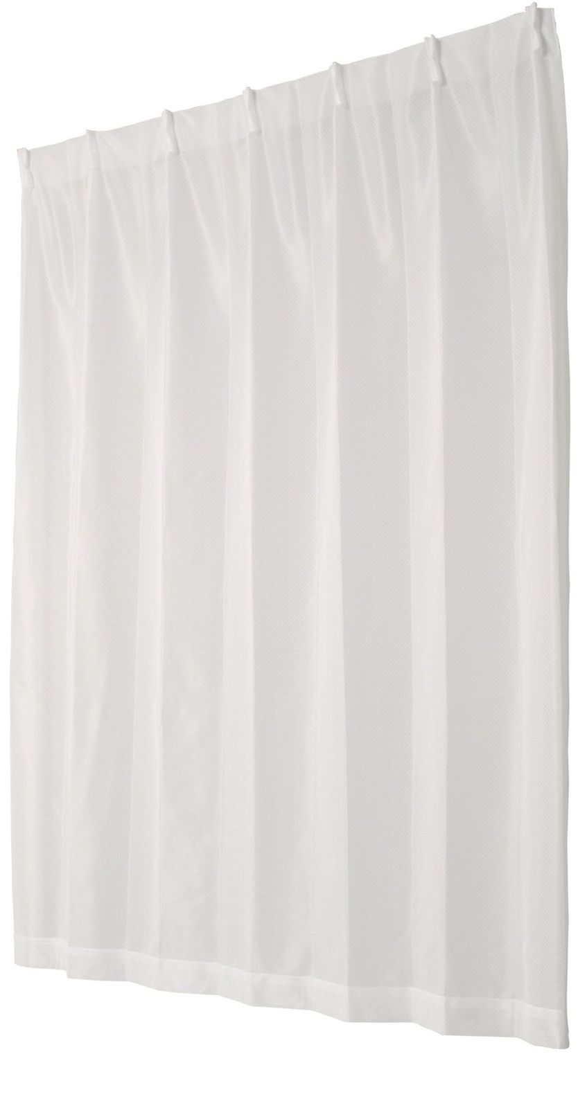 新品 ユニベール ミラーレースカーテン ホワイト 幅100×丈188cm 2枚組 HAZ-L0088