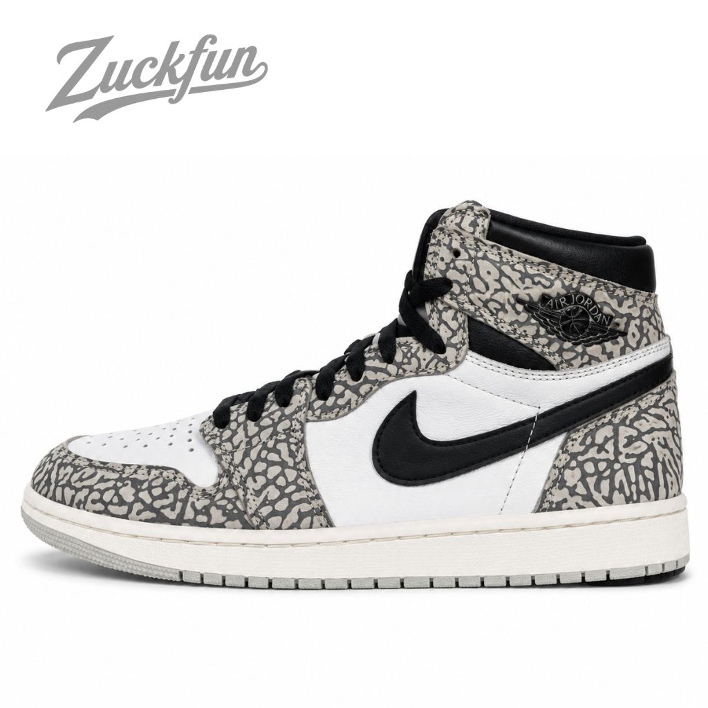 人気 NIKE AIR JORDAN 1 HIGH OG WHITE CEMENT SAFARI ナイキ エア ジョーダン 1 ハイ カット オリジナル ホワイト セメント サファリ グレー 白 28cm メンズ ナイキ スニーカー U10963