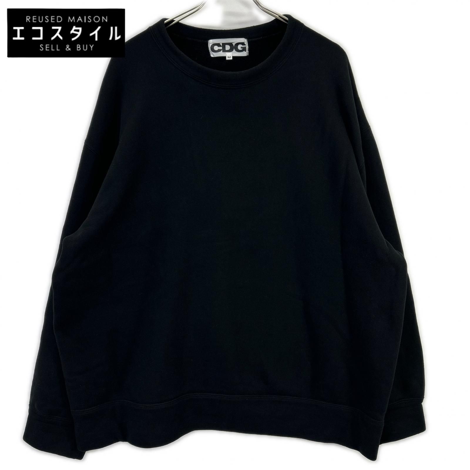 CDG　シーディージー　ブラック SZ-T055 スウェットシャツ　M