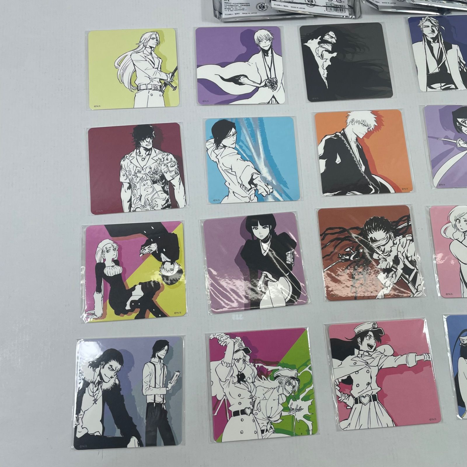 A3311・BLEACH EX オリジナル イラストコースター コレクション 20枚