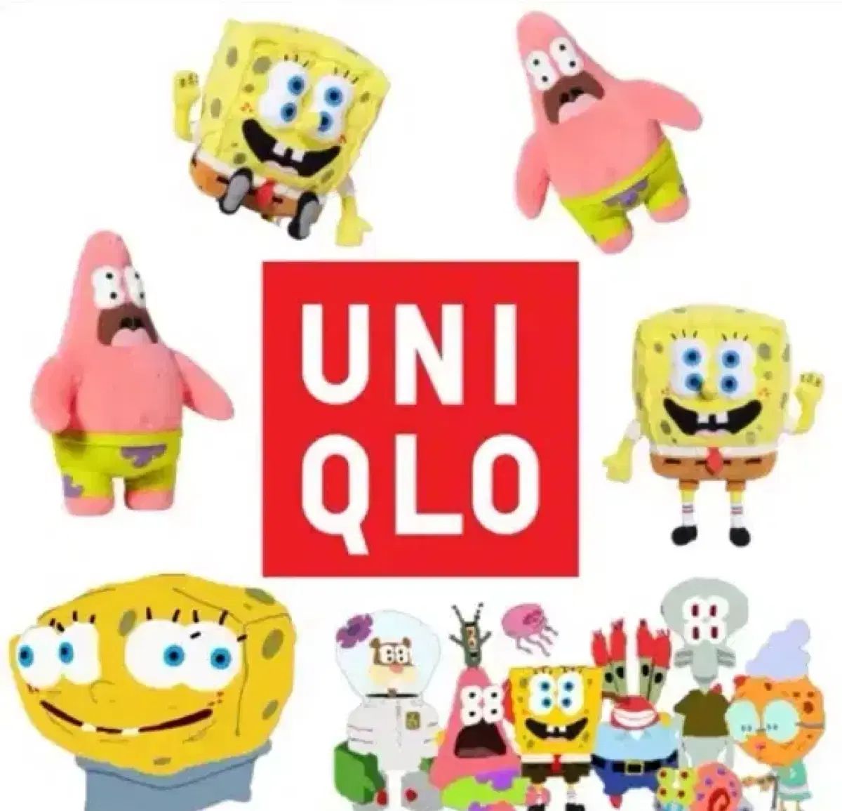 cpfm スポンジボブ パトリック UNIQLO ぬいぐるみ (set)