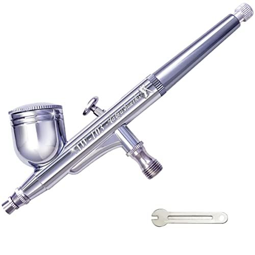【エアブラシワークス】AW-103 エアブラシ ハンドピース 0.3mm 0.2mm 0.5mm ダブルアクション 精密 ホビー プラモデル 模型 ガンプラ ガンダム 初心者 ミニチュア アート エアーブラシ 細吹き ウェザリング カスタムペイント ネイルkk