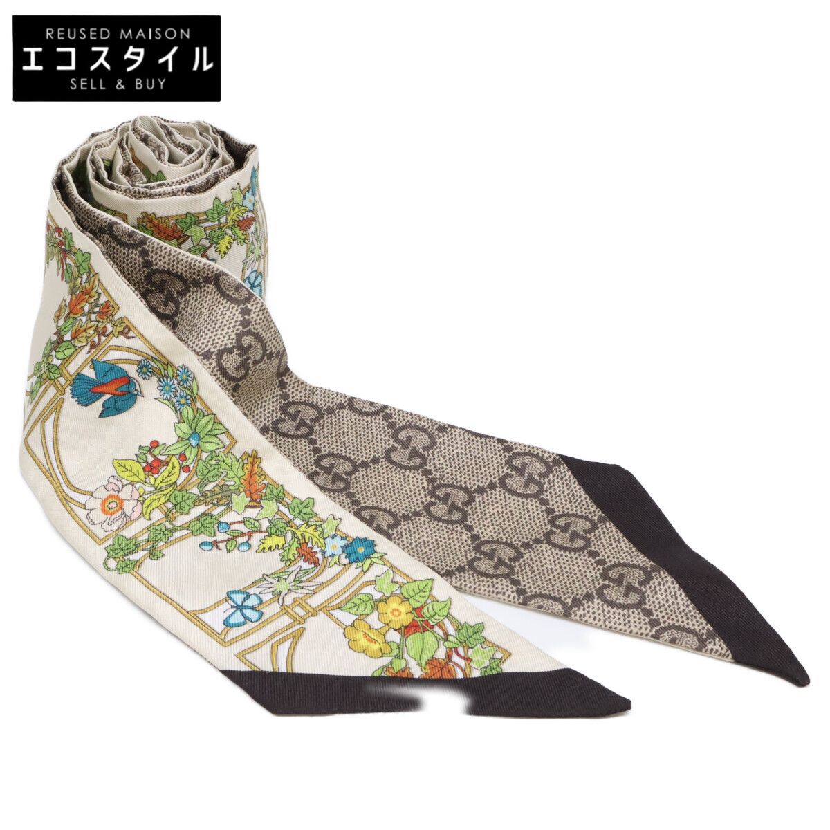 GUCCI　グッチ　GGフローラ シルク