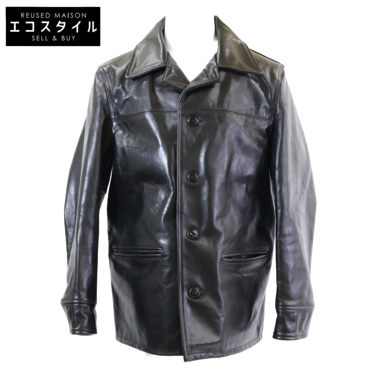 SCHOTT　ショット　7660 ブラック ニューカーコート　40