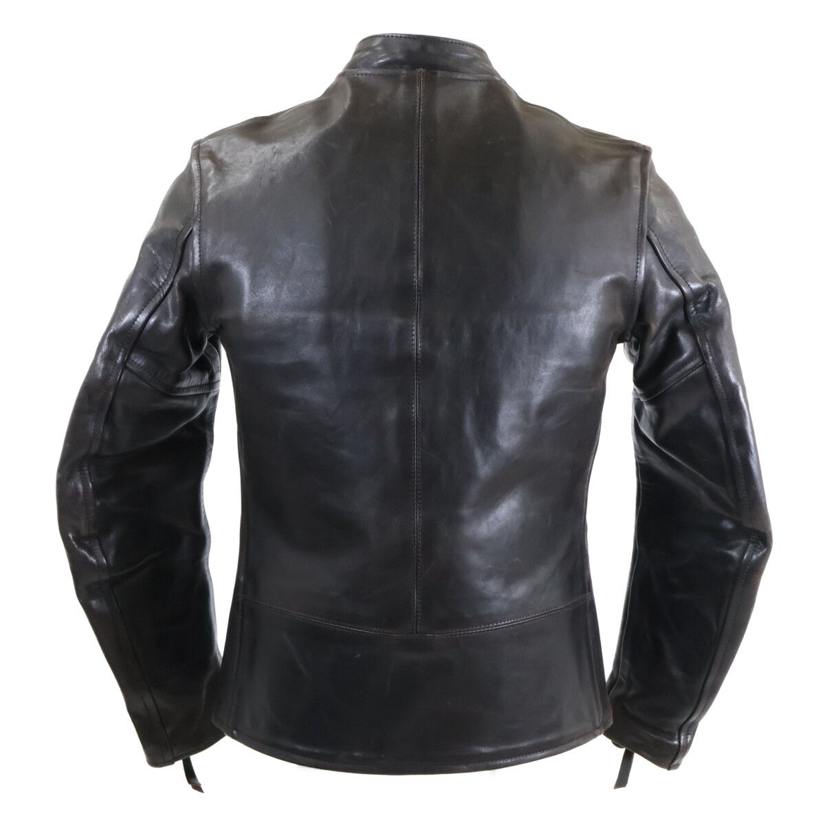 AEROLEATHER エアロレザー ブラック ボードレーサー フロント