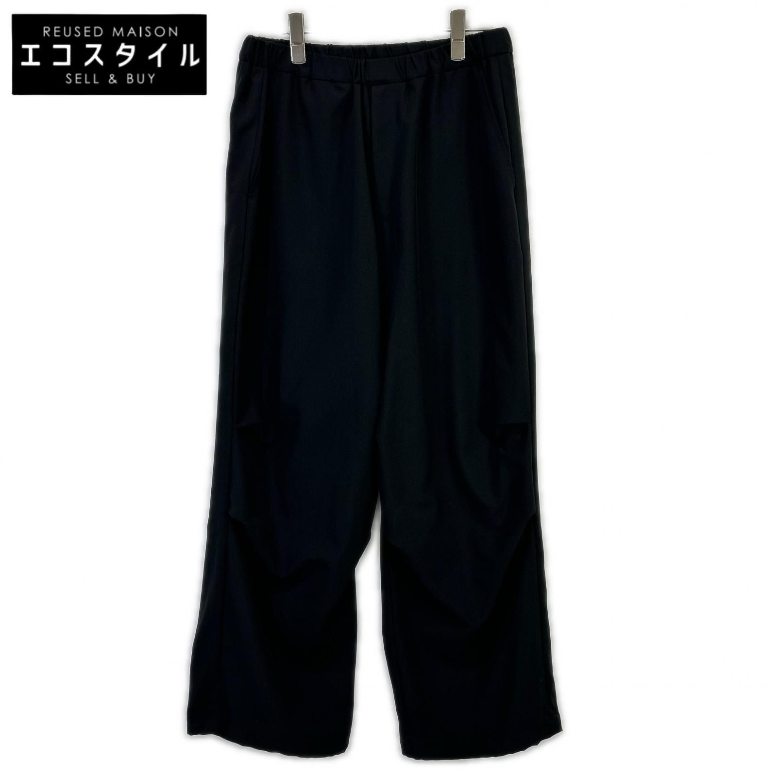 LAD MUSICIAN　ラッドミュージシャン　24SS ブラック OVER PANTS ワイドパンツ　表記無し