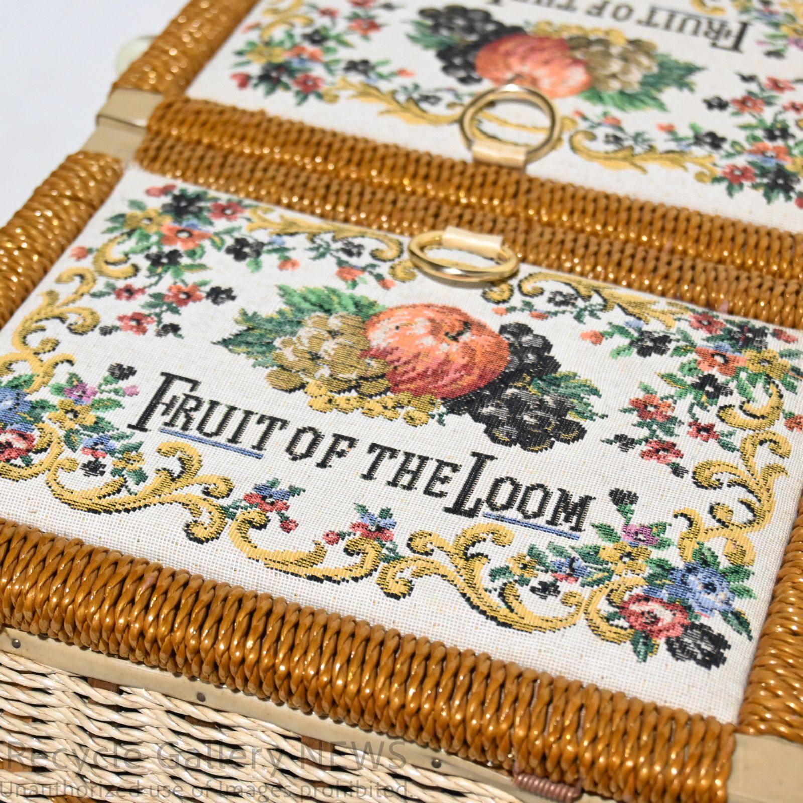 値段 販売 【タグ付未使用】FRUIT OF THE LOOM 裁縫箱 ソーイング 