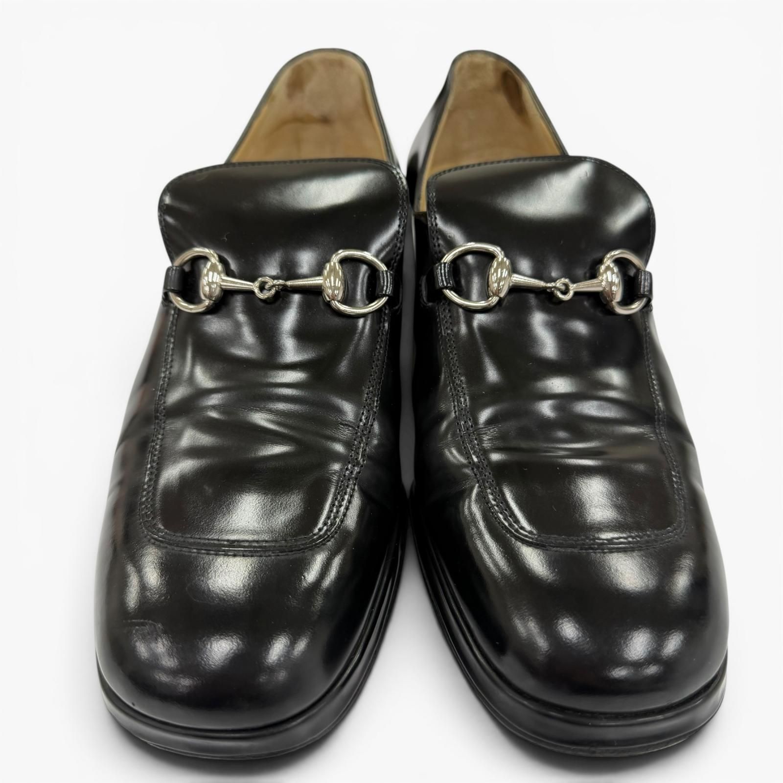 ドンドン見直し】美品☆GUCCI グッチ 100 0413 ホースビット パンプス