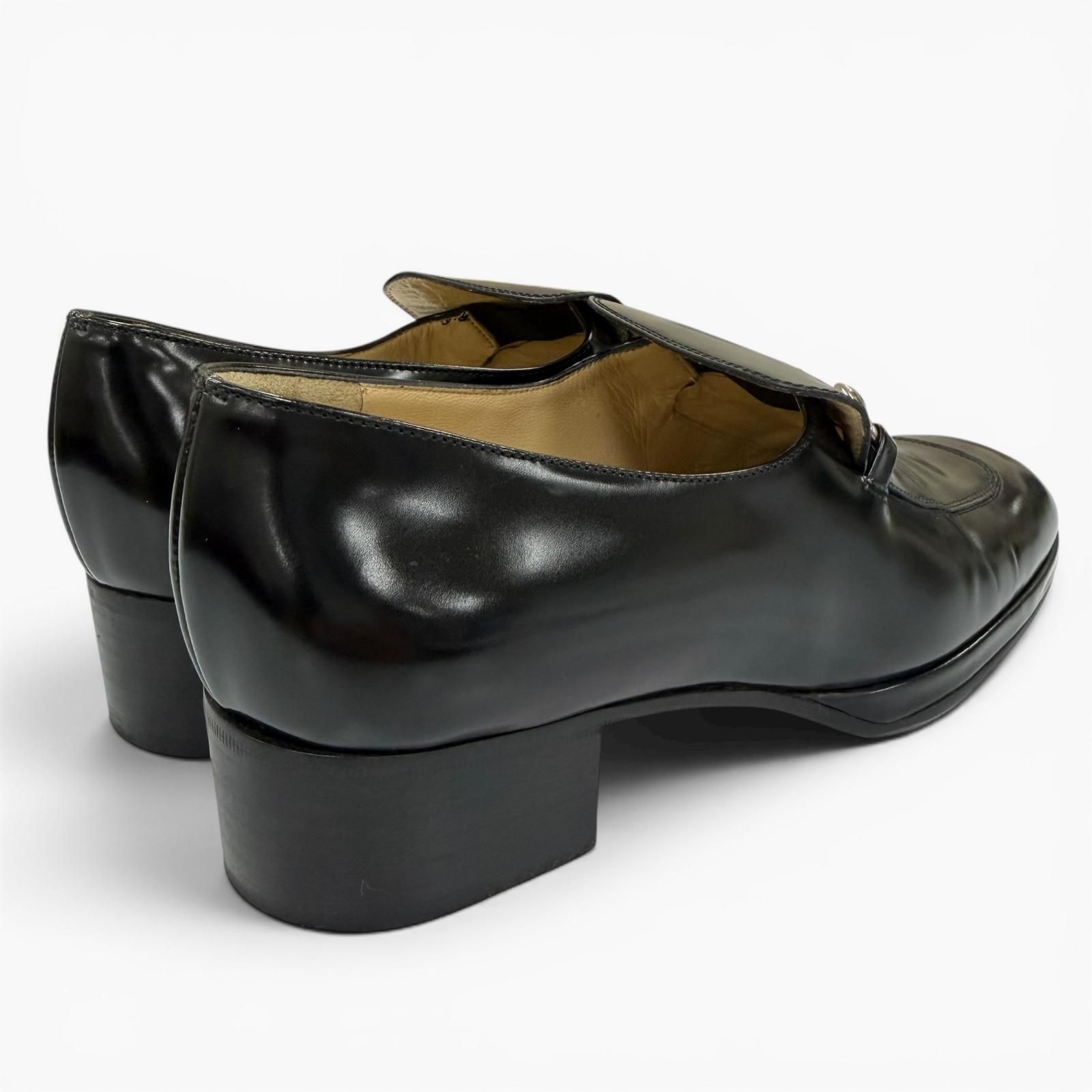 ドンドン見直し】美品☆GUCCI グッチ 100 0413 ホースビット パンプス