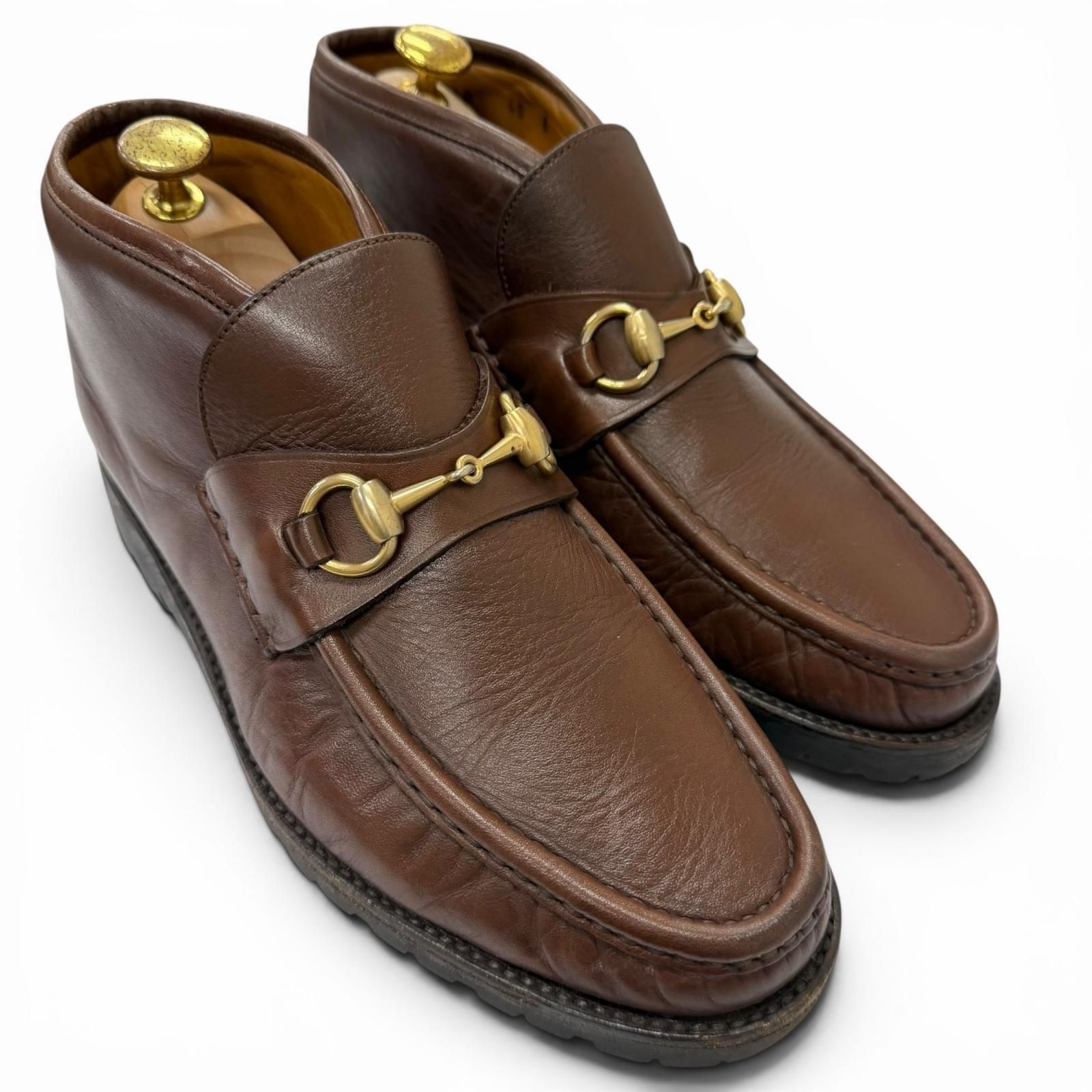 ドンドン見直し】良品□GUCCI 0067 114 グッチ レザー ホースビット 
