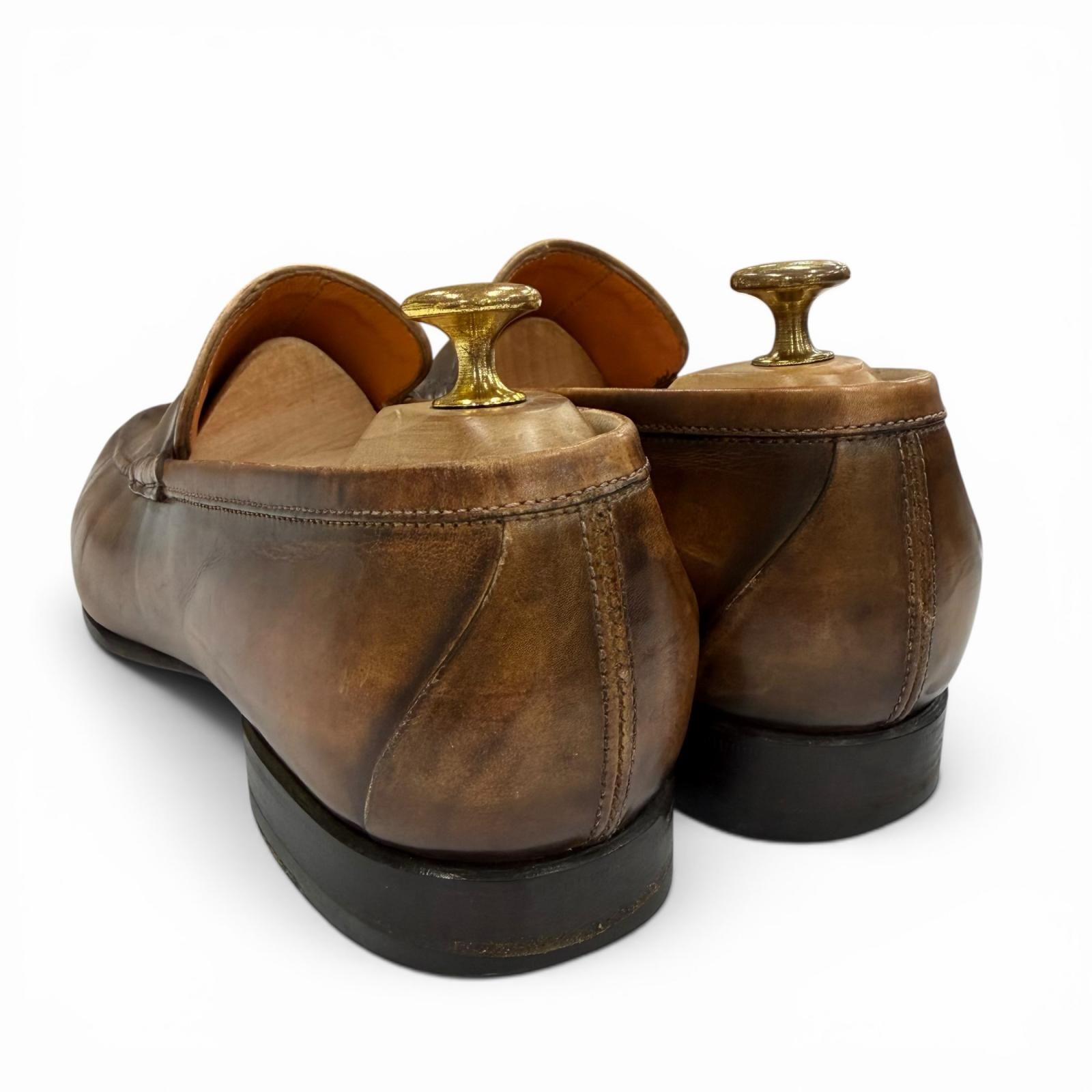 ドンドン見直し】良品▽Santoni サントーニ 12986 レザー Uチップ