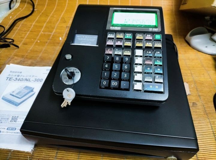 カシオレジスター TE-340/NL300 フル設定無料 378340 - メルカリ