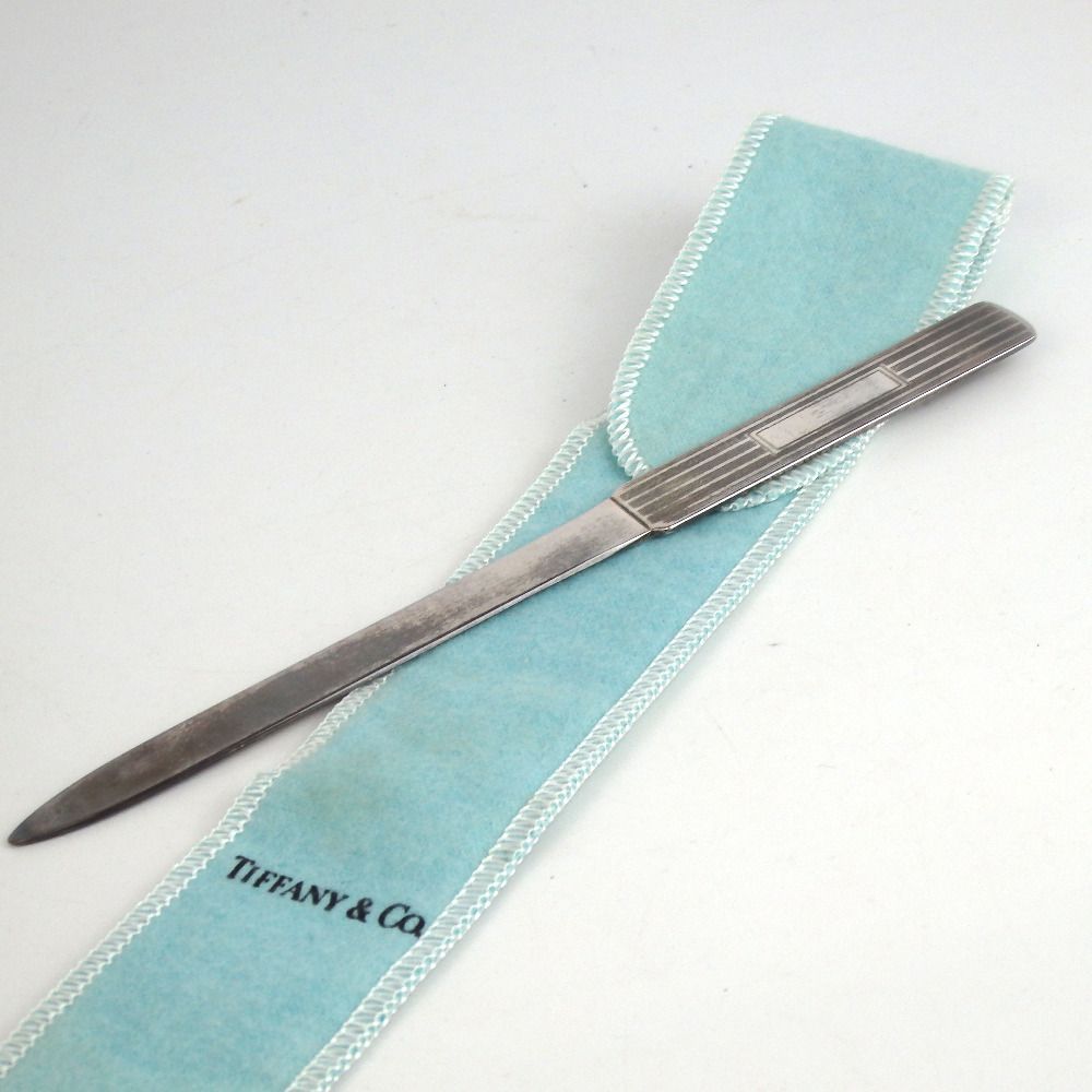 TIFFANY＆Co. ティファニー ペーパーナイフ レターオープナー シルバー925 スターリングシルバー 20-341(6)