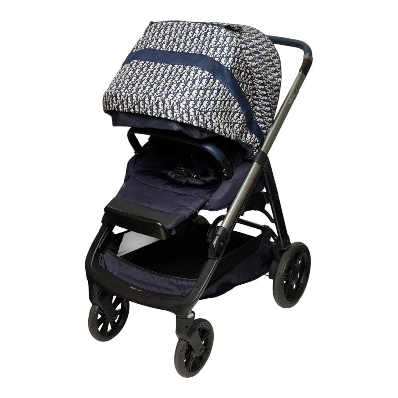 ディオール × Inglesina イングリッシーナ オブリーク ベビーカー ネイビー レディース Dior【243-73758】